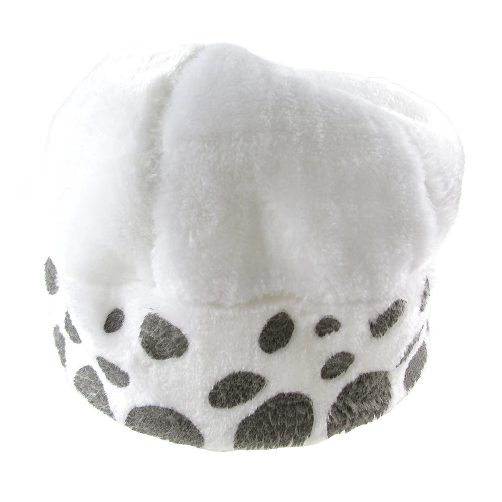 Spotty Plush Cosplay Cap Soft Warm Costume Beanie Hat