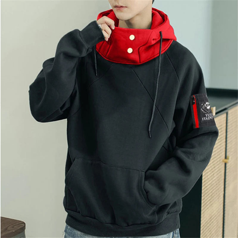Adult Unisex Anime-Inspired Hoodie Cosplay Set with Pants
