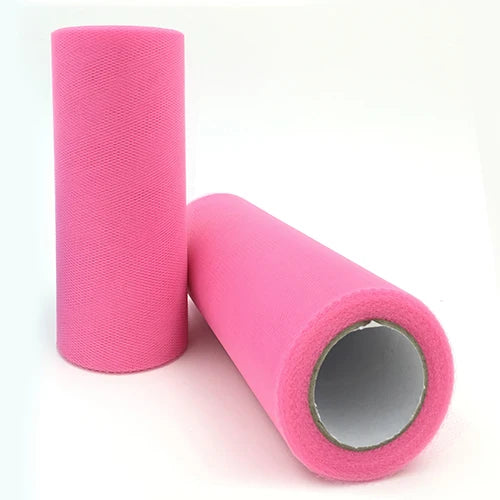 25 Yard Tulle Roll 15cm Organza Fabric for Party Decorations