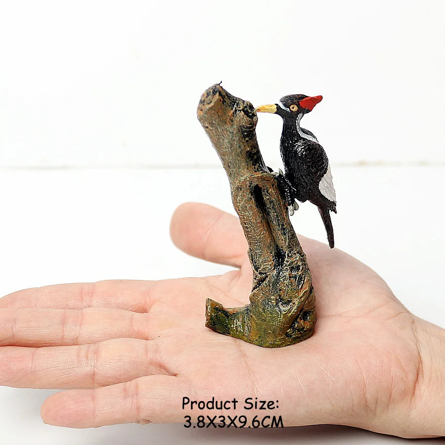 Wild Birds Animals Turkey Macaw Owl Eagles Ostrich Pelican Figurines Toy Animal Action Figure  Learning Education Birds Gifts