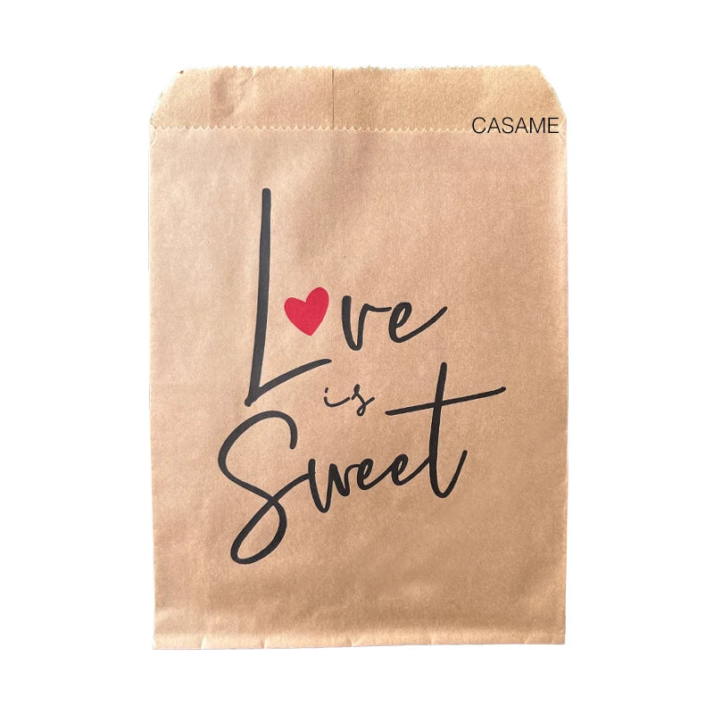 50pcs/ Lot treat candy bag high quality Party Favor Paper Bags Chevron Polka Dot Stripe Printed Paper craft Bags Bakery Bags