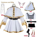 Women’s Fantasy Elf Mage Cosplay Costume with Wig & Shoes