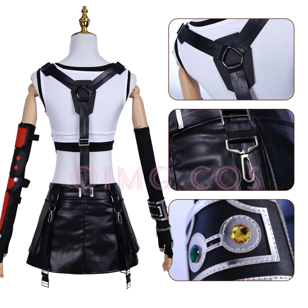 Anime-Inspired Women’s Uniform Cosplay Costume with Wig