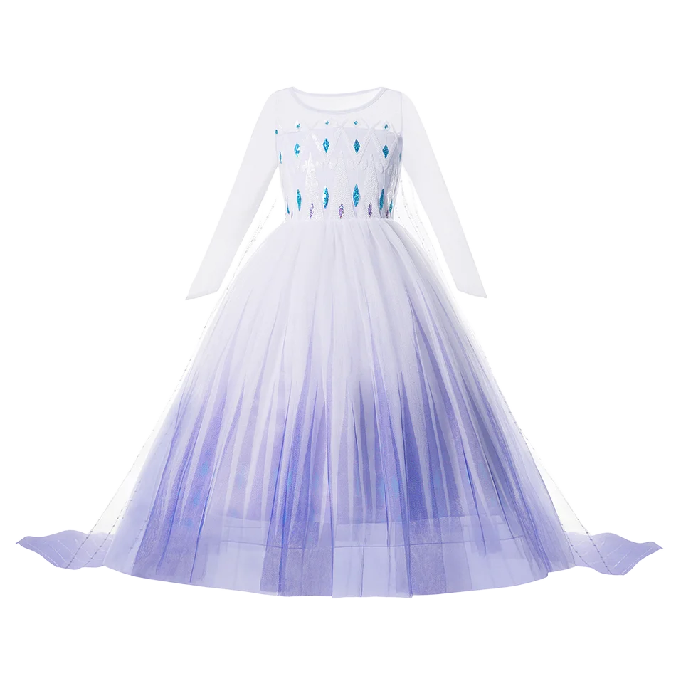 Girls Princess Costume Dress for Christmas, Carnival and Parties