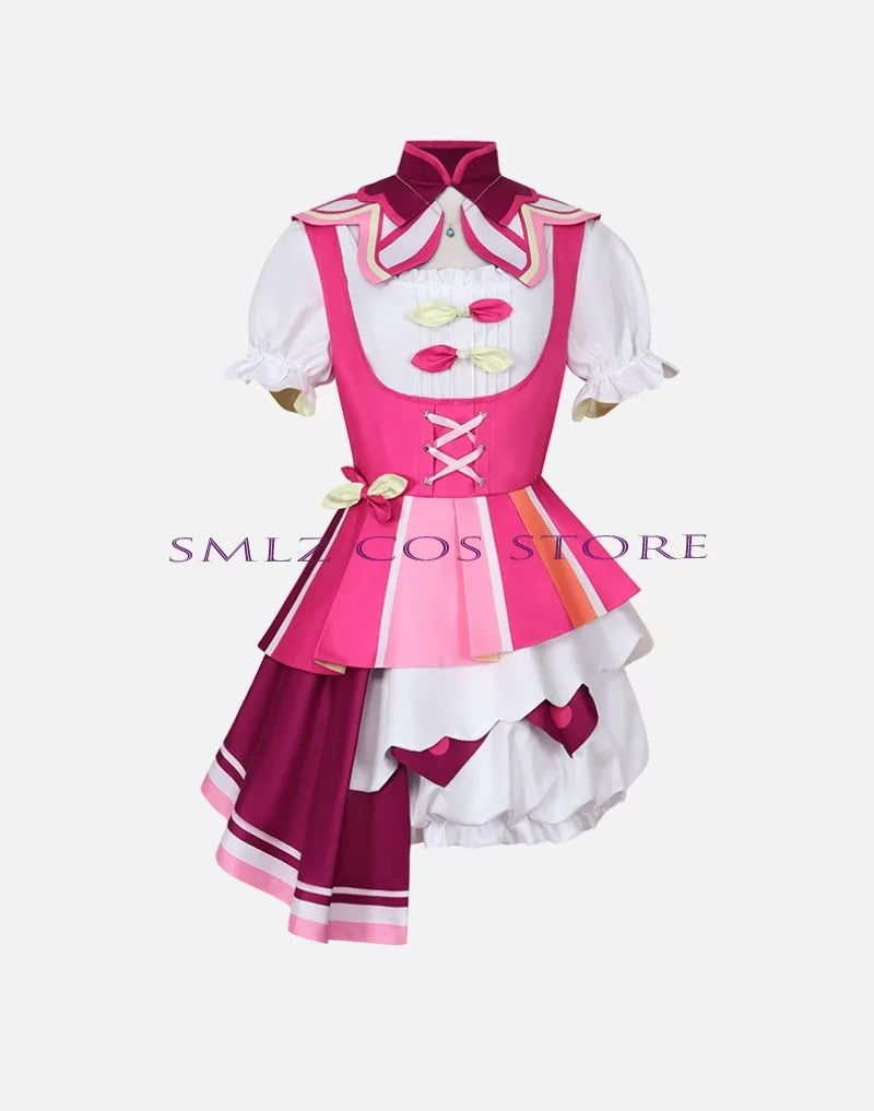 Women’s Colorful Stage Performer Cosplay Costume Set