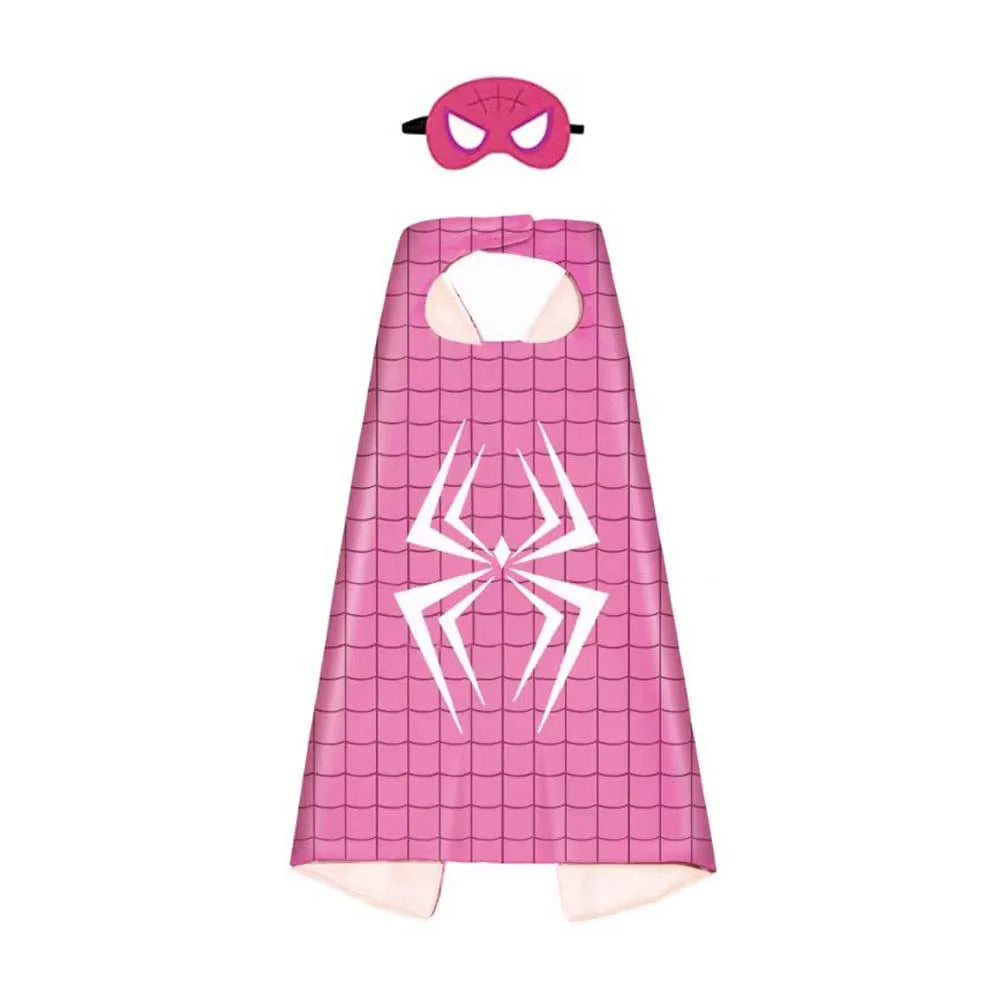 Kids Superhero-Inspired Cape Costume for Parties
