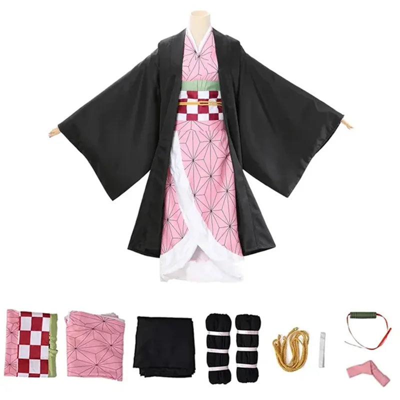 Japanese-Inspired Anime Girl Uniform Cosplay Costume