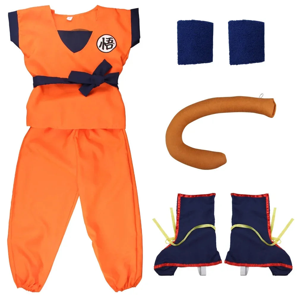 Kids & Adult Martial Arts Warrior Cosplay Costume Set