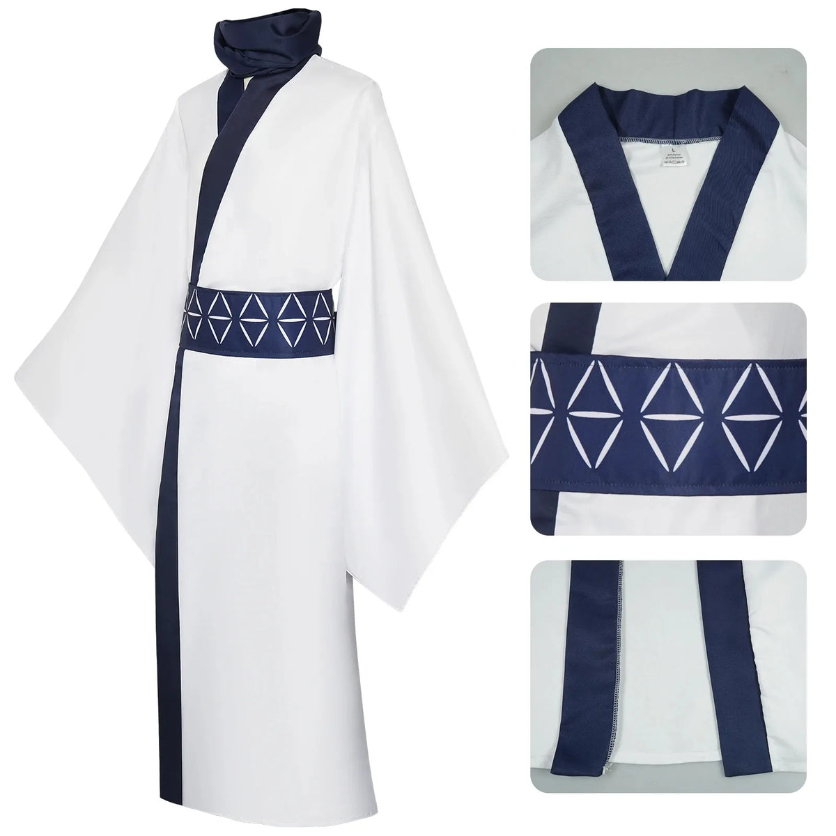 Japanese-Inspired Kimono Hanfu Cosplay Costume for Adults