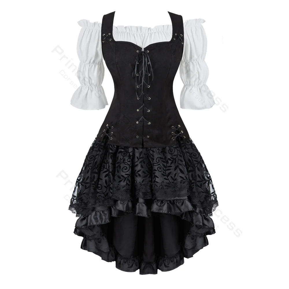 Women’s Pirate Renaissance Costume Dress