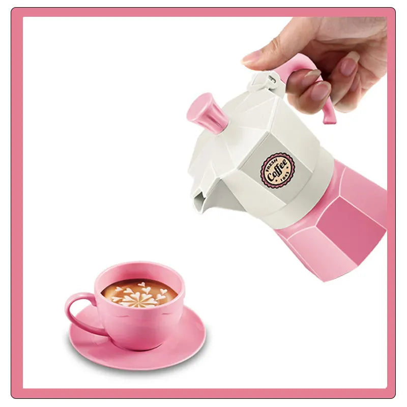 4/11PCS Retend Play Simulation Coffee Set Tableware Play House/Outdoor Kitchen DIY Afternoon Tea Game Toy For Children Kids Gift