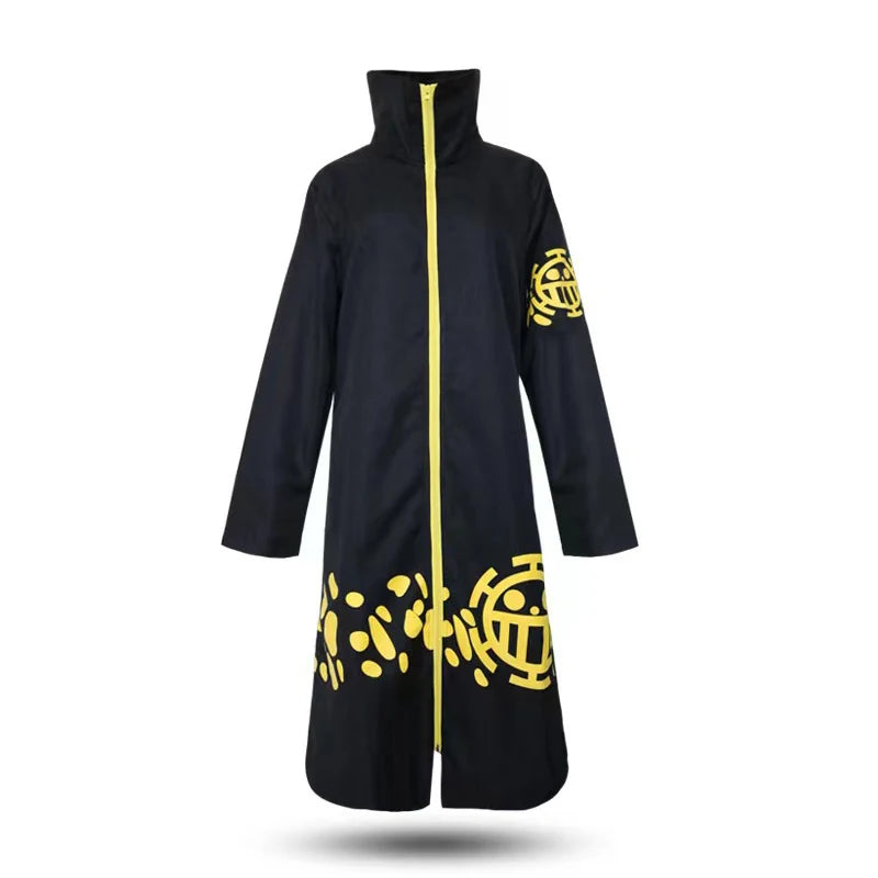 Long Anime-Inspired Windbreaker Cosplay Coat for Men