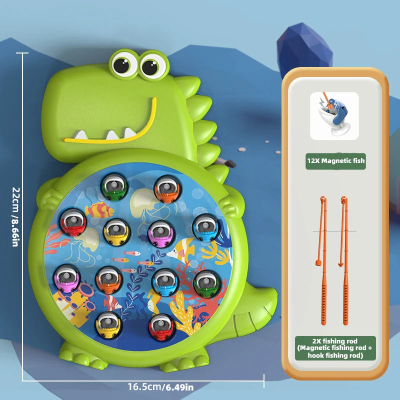 Baby Magnetic Fishing Toys, Educational Toys, Children's First Birthday Gifts, Boys' and Girls' Intelligence Development Parent-