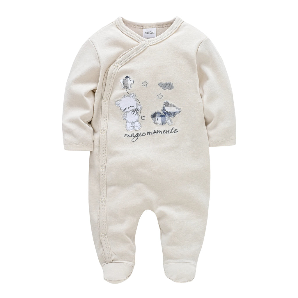 Honeyzone Barboteuse Bebe Fille Baby Costume Baby Girl Clothes White Full Sleeve Baby Jumpsuit Bebe Invierno Monos Verano Pelele
