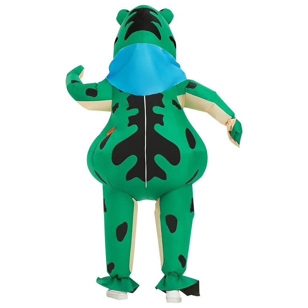 Inflatable Frog Costume Full Body Blow Up Suit