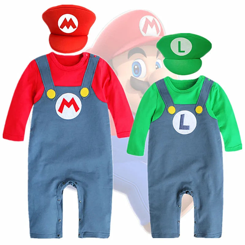 Baby Boy Red Hooded Fleece Bodysuit Long Sleeve Costume