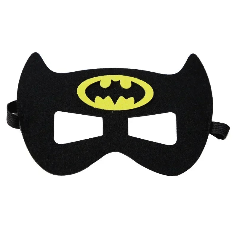 Felt Superhero Masks for Halloween, Carnival and Birthday Parties