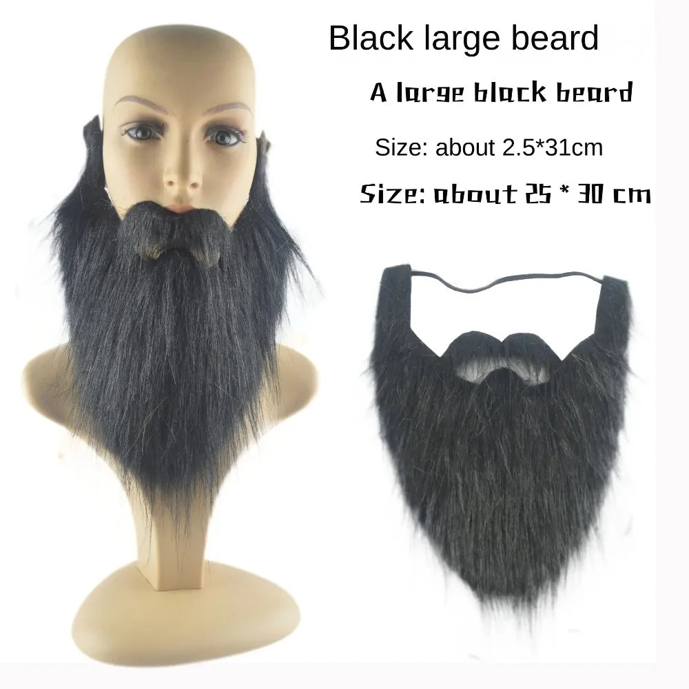 Pirate Beard and Sideburns Set Halloween Costume Accessory