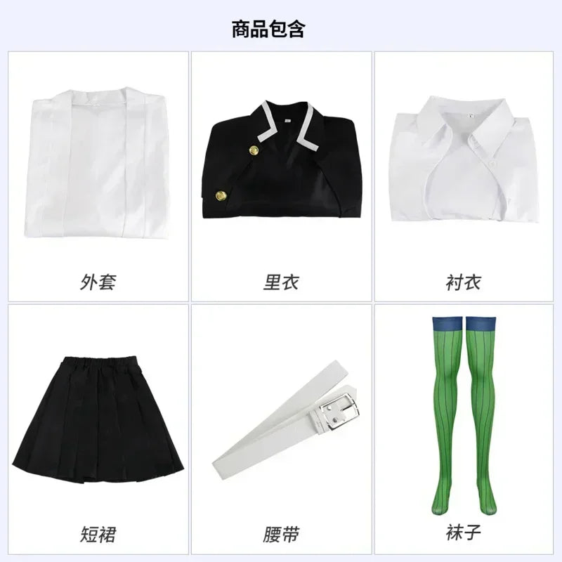 Anime-Inspired Kimono Cosplay Costume for Women & Kids
