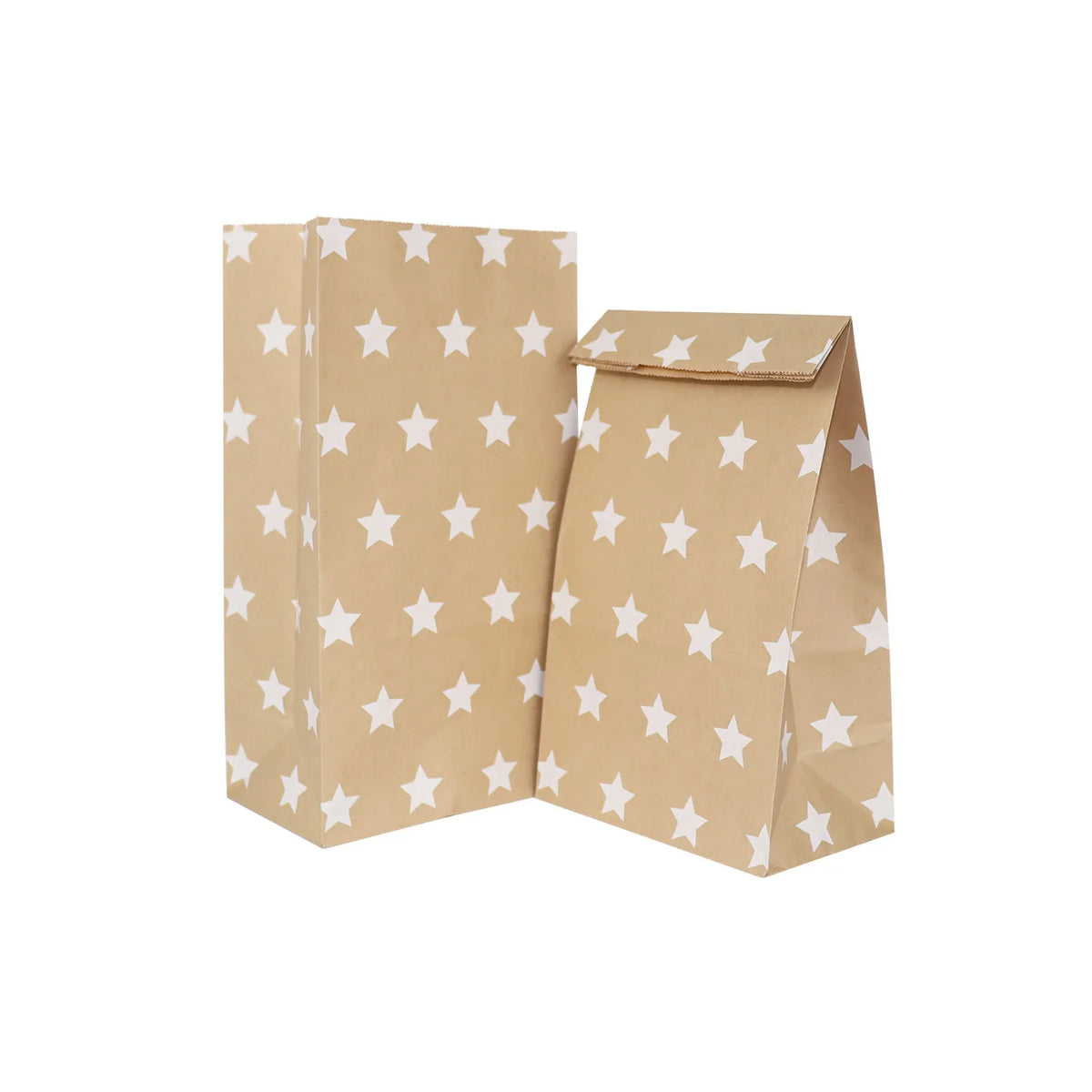 6/12/24pcs Mixed Style Kraft Craft Paper Bags Wave Dot Candy Cookie Packaging Bag Birthday Party Supplies Wedding Guest Gift Bag