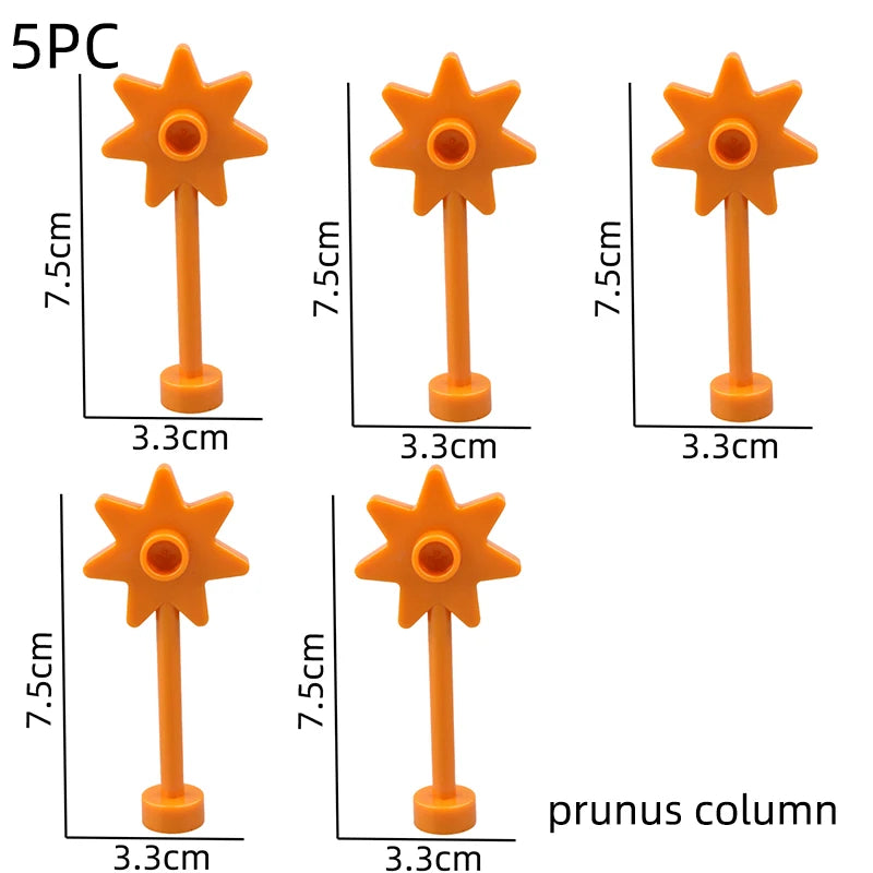 Big building blocks house accessory parts roof window wall construction assemble  bricks educational toys for children gift