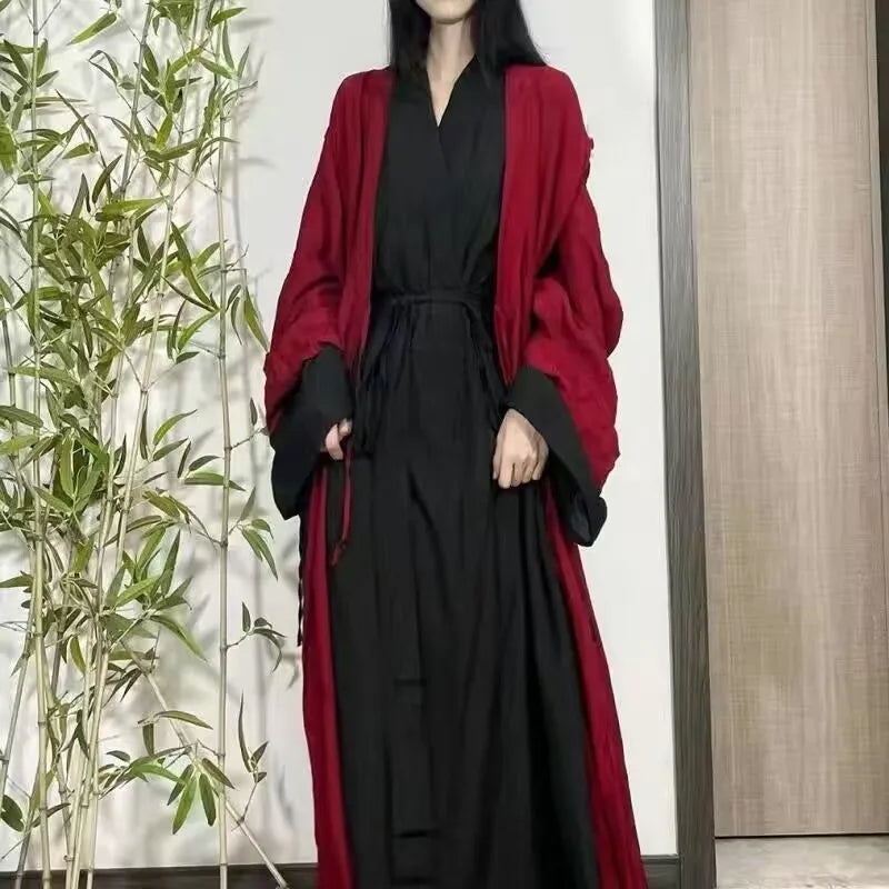 White Hanfu-Inspired Cosplay Dress for Women