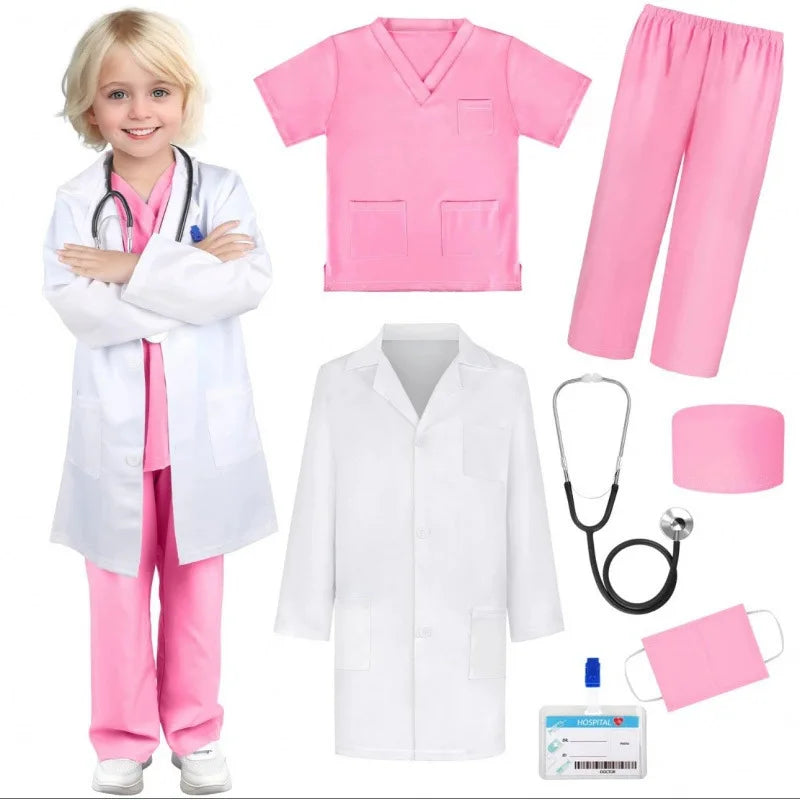 Medical Lab Coat Costume for Science, Cosplay & Parties