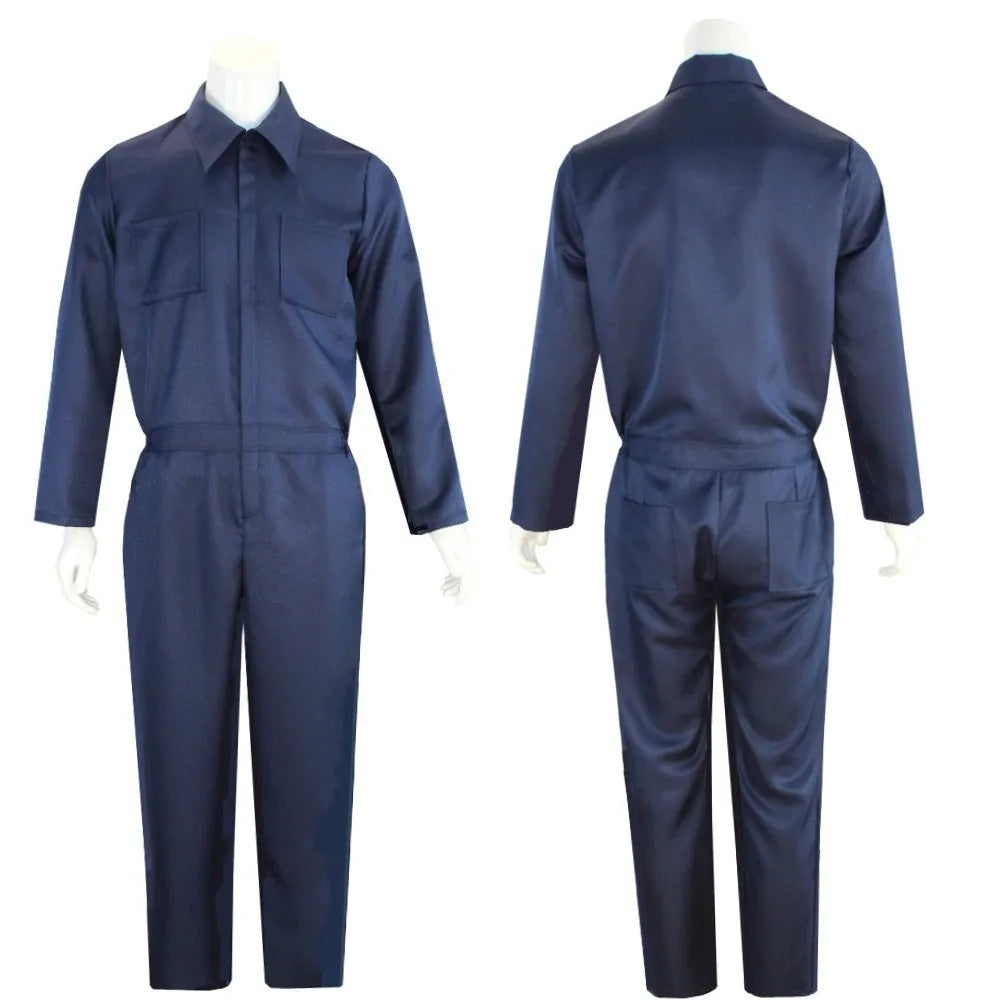 Horror Killer Jumpsuit Costume with Mask for Adults