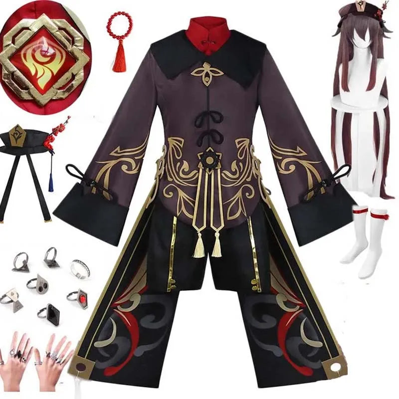 Women's Anime-Inspired Halloween Cosplay Costume Outfit