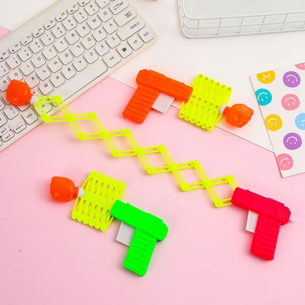 3 Pcs Fun Telescopic Fist Funny Toy Children's Birthday Halloween Party Supplies Gifts Christmas Carnival Party Gift Rewards