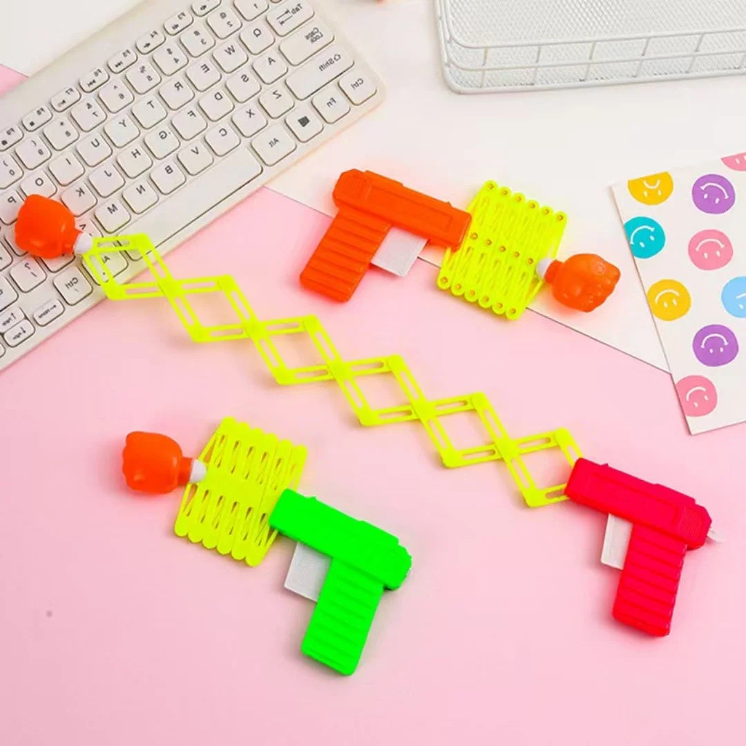 3 Pcs Fun Telescopic Fist Funny Toy Children's Birthday Halloween Party Supplies Gifts Christmas Carnival Party Gift Rewards