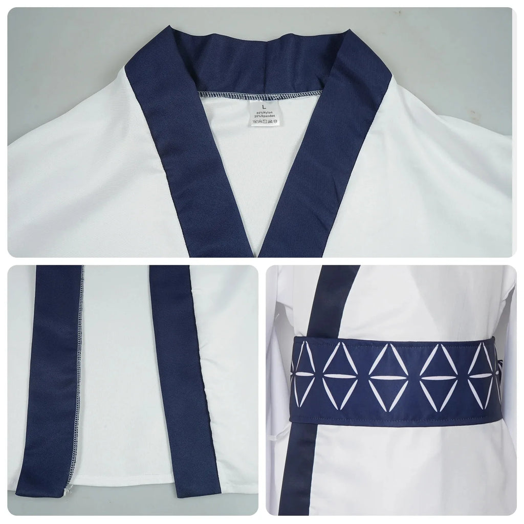 Japanese-Inspired Kimono Hanfu Cosplay Costume for Adults