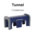 All Kinds of Wooden Train Tracks Accessories Beech Wood Railway Tracks Wooden Bridge Tunnel Fit for Wood Tracks Toys