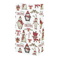10pcs Kraft Paper Candy Cookie Bag Santa Claus Snowman Christmas Gift Packing Bags Xmas Navidad New Year Party Decor Supplies