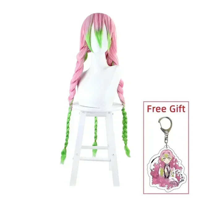 Anime-Inspired Uniform Cosplay Costume with Wig for Women