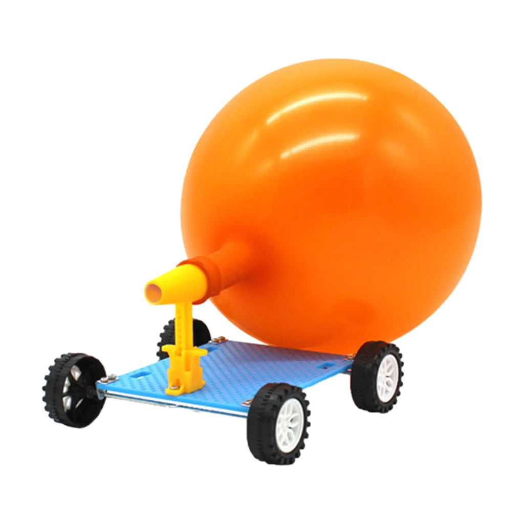 DIY Balloon Car Racer 3D Puzzle Science Experiment Kits Balloon Powered Car for Boy Girls Kids Birthday Gift Children