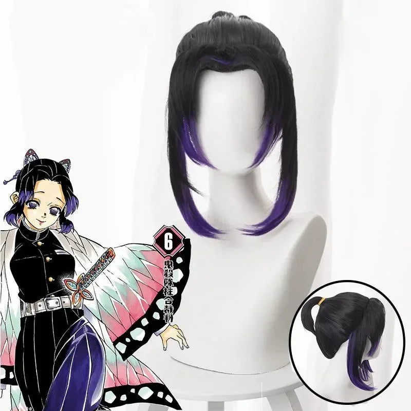Butterfly-Inspired Cosplay Uniform Costume with Wig