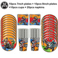 Motorcycle 2 3rd Birthday Party Decorations Motor Helmet Balloon Set Cake Toppers Banner Man Boys Motocross Sport Party Supplies