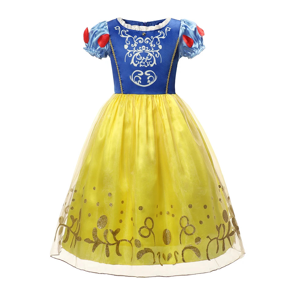Girls Princess Dress Halloween Costume for Kids