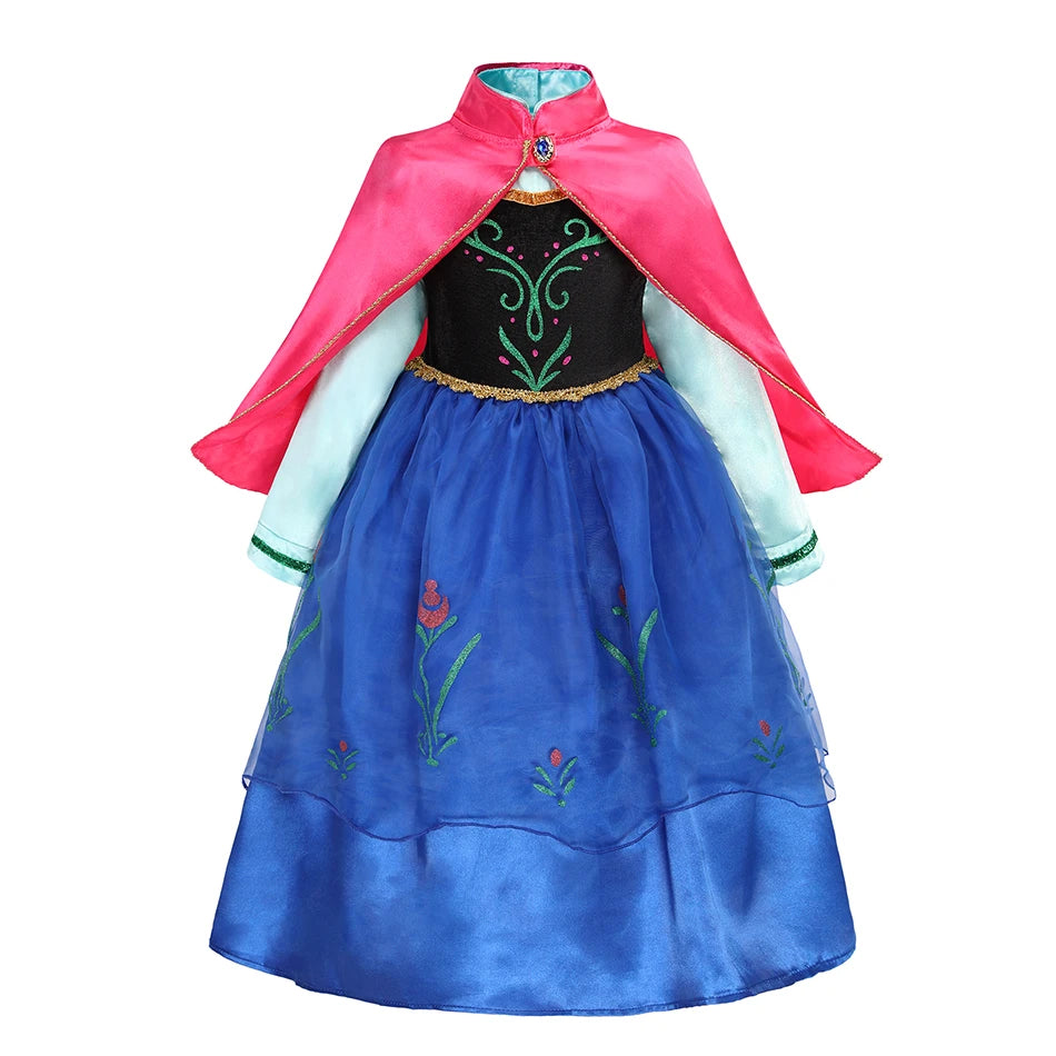 Girls Princess Dress Halloween Costume for Kids