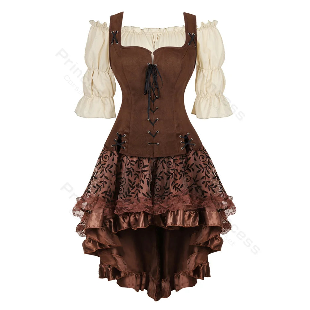 Women’s Pirate Renaissance Costume Dress