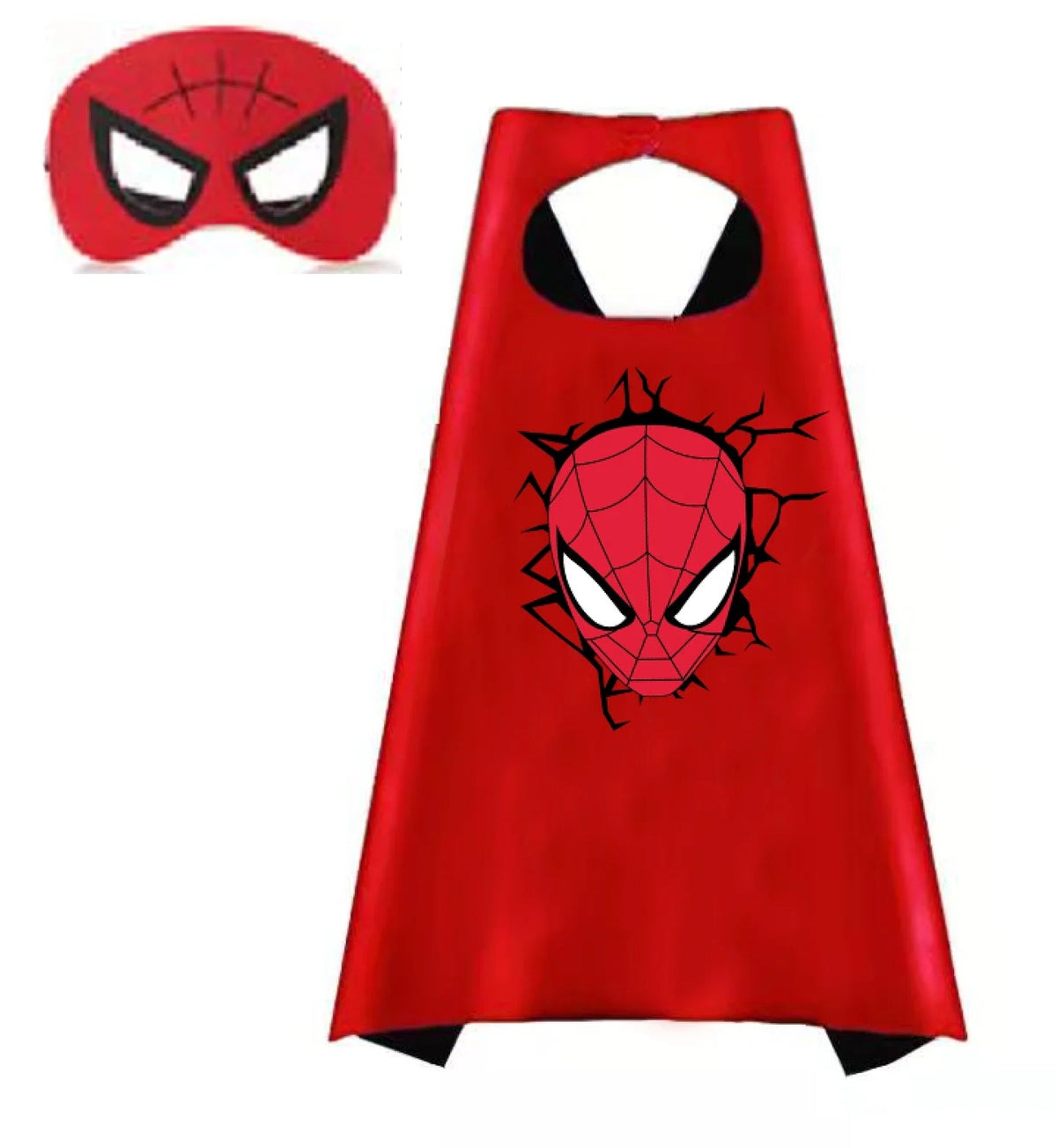 Kids Superhero-Inspired Cape Costume for Parties