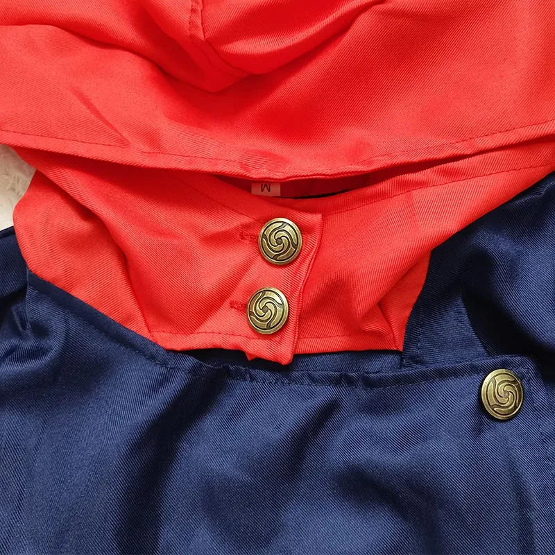 Anime-Inspired Uniform Cosplay Costume with Pants