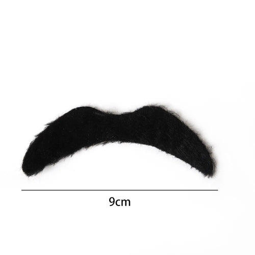 12Pcs/Set Self Adhesive Fake Beard Mustaches Mexican Fiesta Party Supplies Halloween Christmas Costume Fake Mustaches Sticker