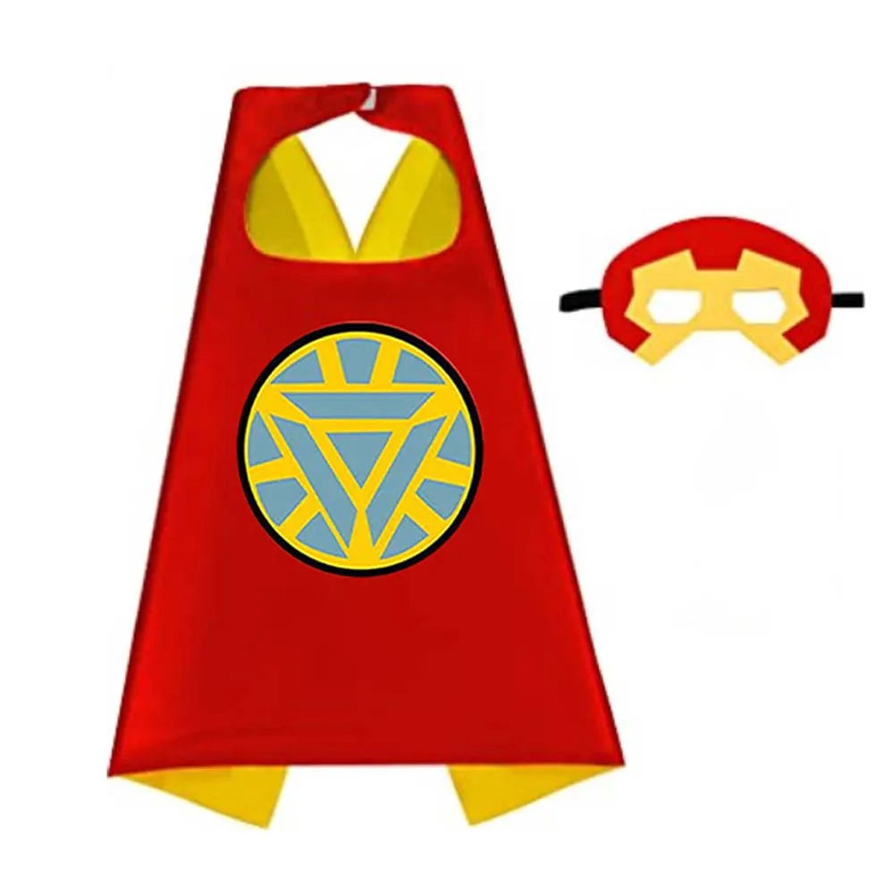 Kids Superhero-Inspired Cape Costume for Parties