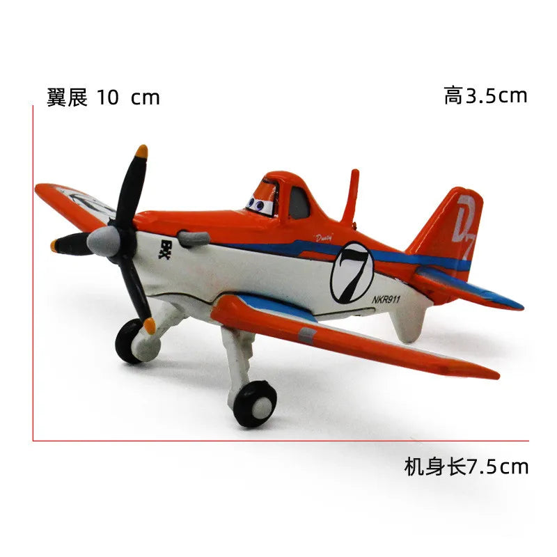 Planes Toys Dust Crophopper Skipper Dottie Ehsani Metal Diecast Fighter Aircraft Collectible Model Peripheral Toys Birthday Gift