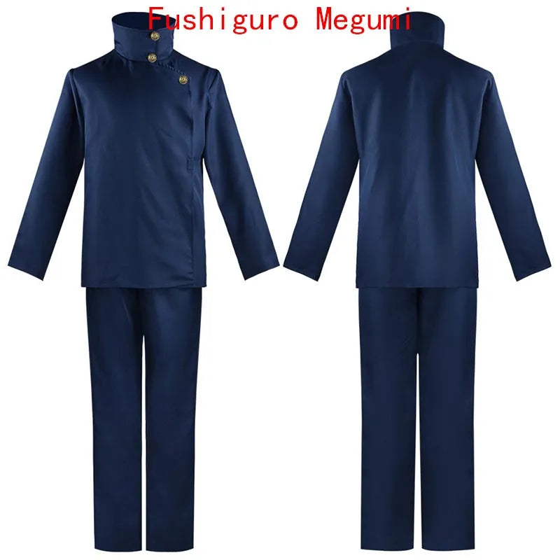 Anime-Inspired Uniform Cosplay Costume with Pants