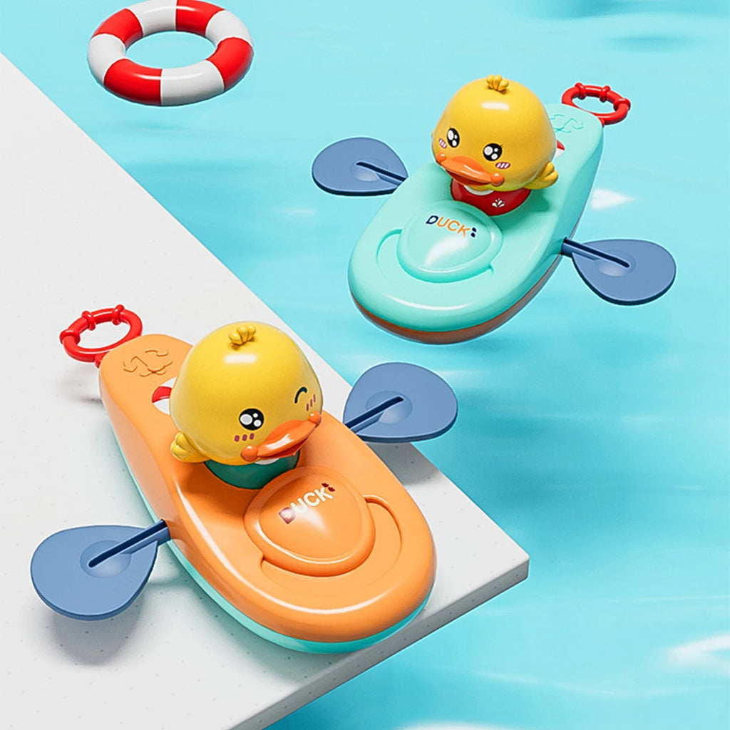 Baby Bath Toy, Bathing Cute Ducks, Piglets Cows Swimming Water Spraying Clouds Shower Bath Toy For Kids Water Playing Toy