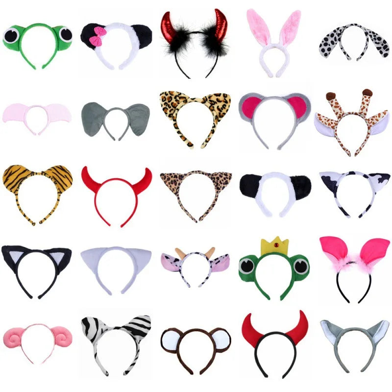 Cute Animal Headband for Cosplay, Halloween and Parties