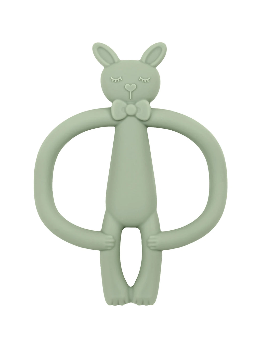 Color Kids 1PCS Silicone Teether Toys Baby Nursing Teether Gifts Newborn Cartoon Rabbit Teether Toys Teething Infant Chewing Toy